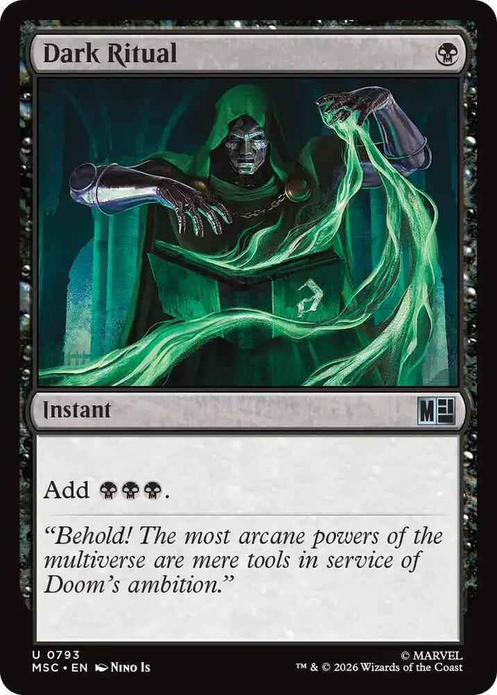 Dark Ritual 793 (Commander: Marvel Super Heroes)  - Foil | Good Games Morley