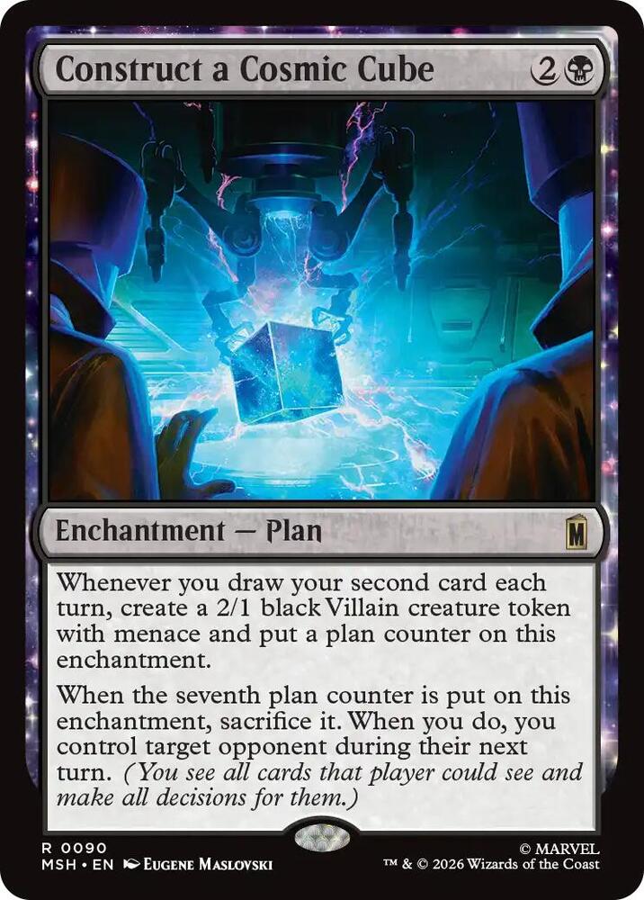 Construct a Cosmic Cube 90 (Marvel Super Heroes)  - Foil | Good Games Morley