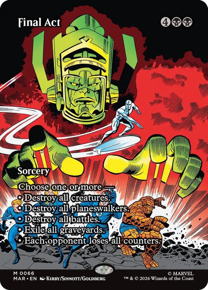 Final Act 66 (Marvel Universe Eternal-Legal)  - Borderless | Good Games Morley