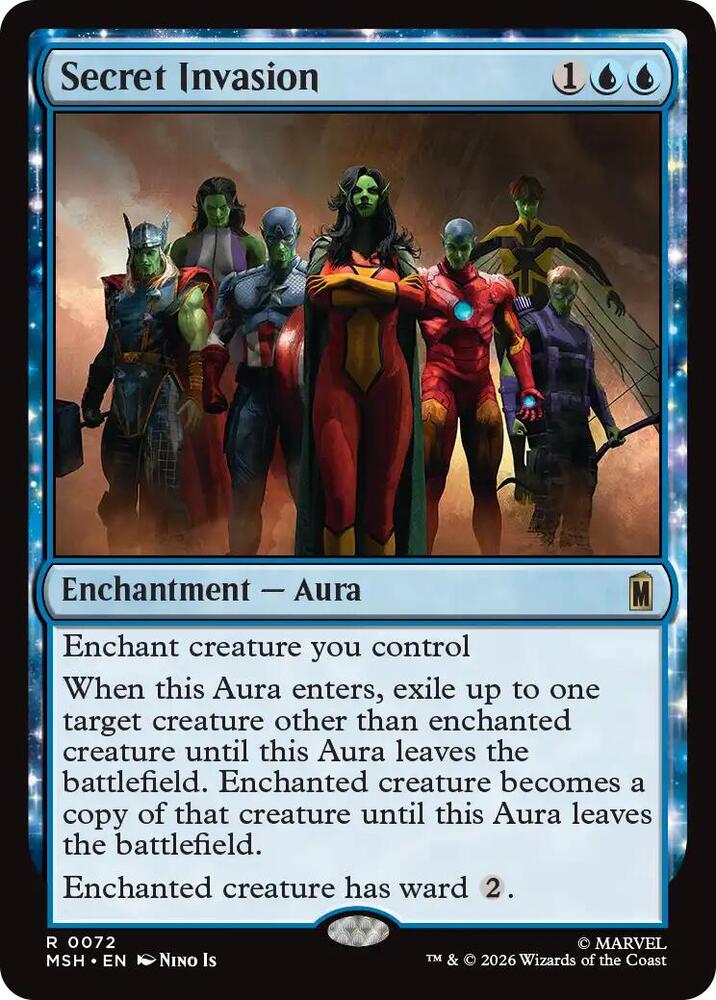 Secret Invasion 72 (Marvel Super Heroes)  - Foil | Good Games Morley
