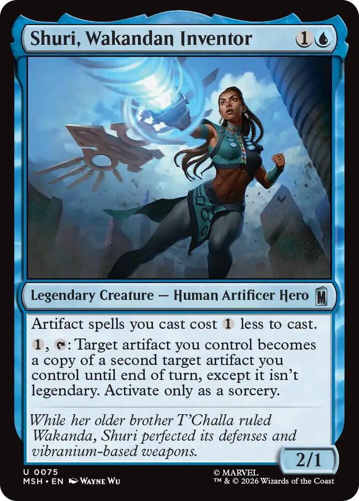 Shuri, Wakandan Inventor 75 (Marvel Super Heroes)  - Foil | Good Games Morley
