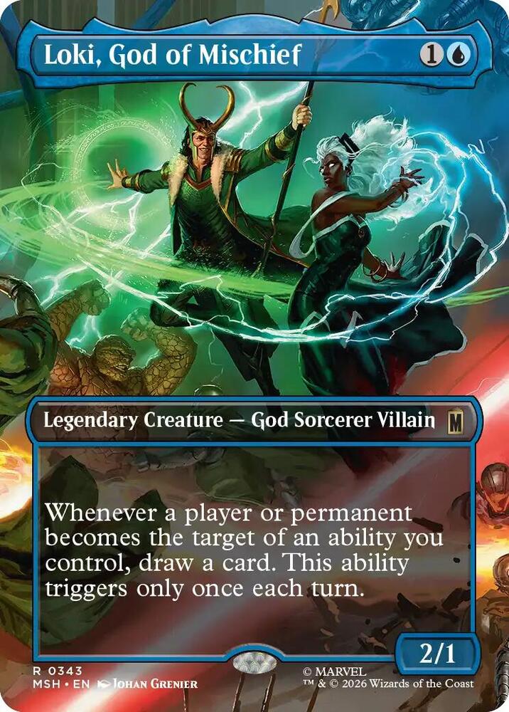 Loki, God of Mischief 343 (Marvel Super Heroes)  - Borderless | Good Games Morley