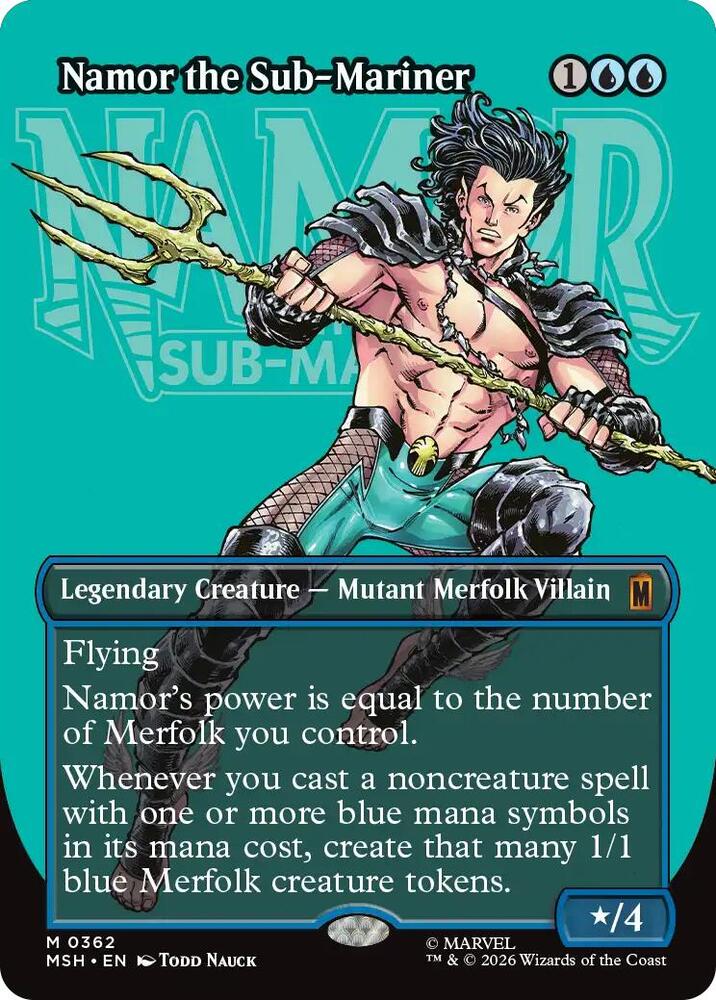 Namor the Sub-Mariner 362 (Marvel Super Heroes)  - Borderless | Good Games Morley