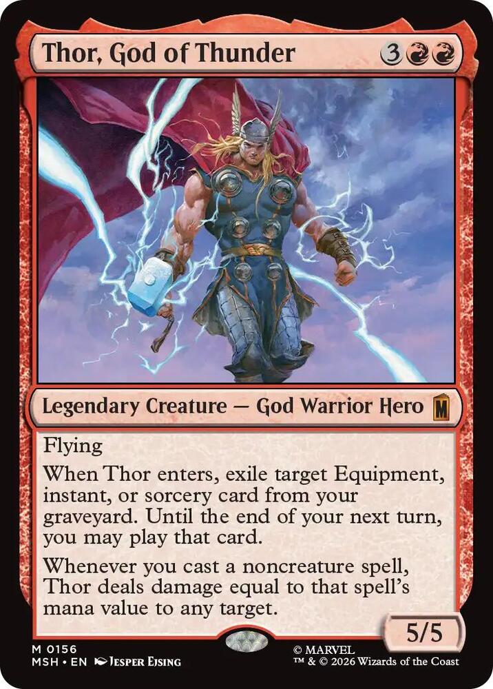 Thor, God of Thunder 156 (Marvel Super Heroes)  - Foil | Good Games Morley