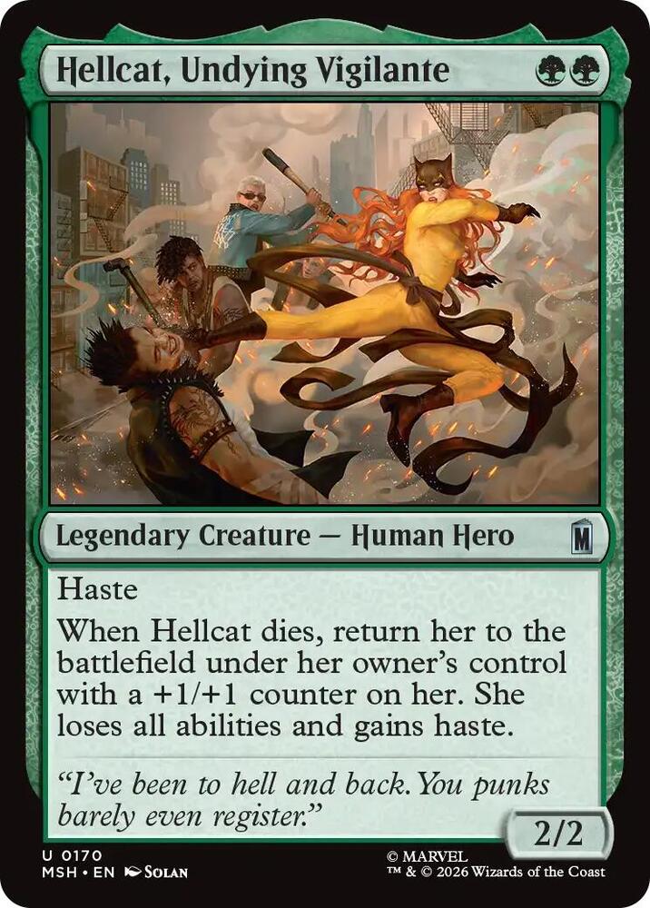 Hellcat, Undying Vigilante 170 (Marvel Super Heroes)  | Good Games Morley