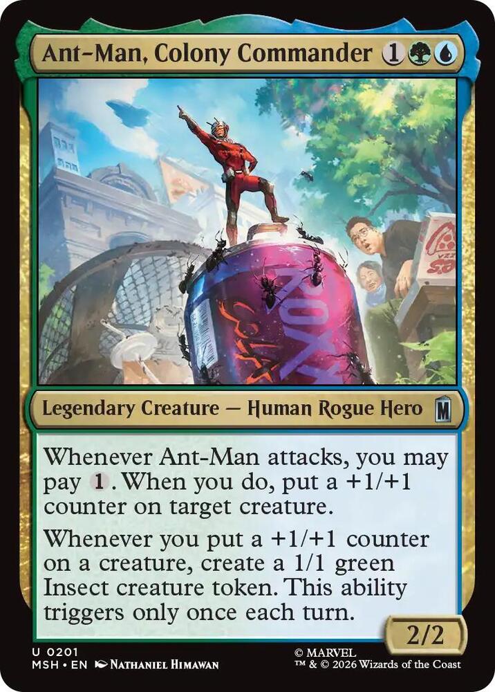 Ant-Man, Colony Commander 201 (Marvel Super Heroes)  - Foil | Good Games Morley