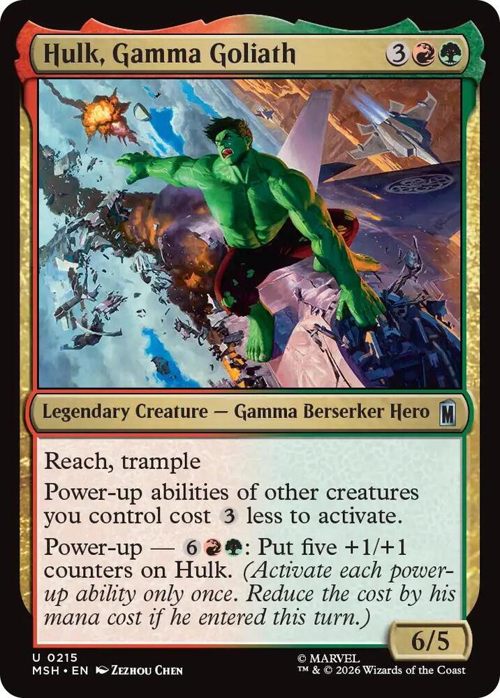 Hulk Gamma Goliath 215 (Marvel Super Heroes)  | Good Games Morley