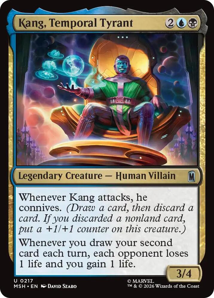 Kang, Temporal Tyrant 217 (Marvel Super Heroes)  - Foil | Good Games Morley