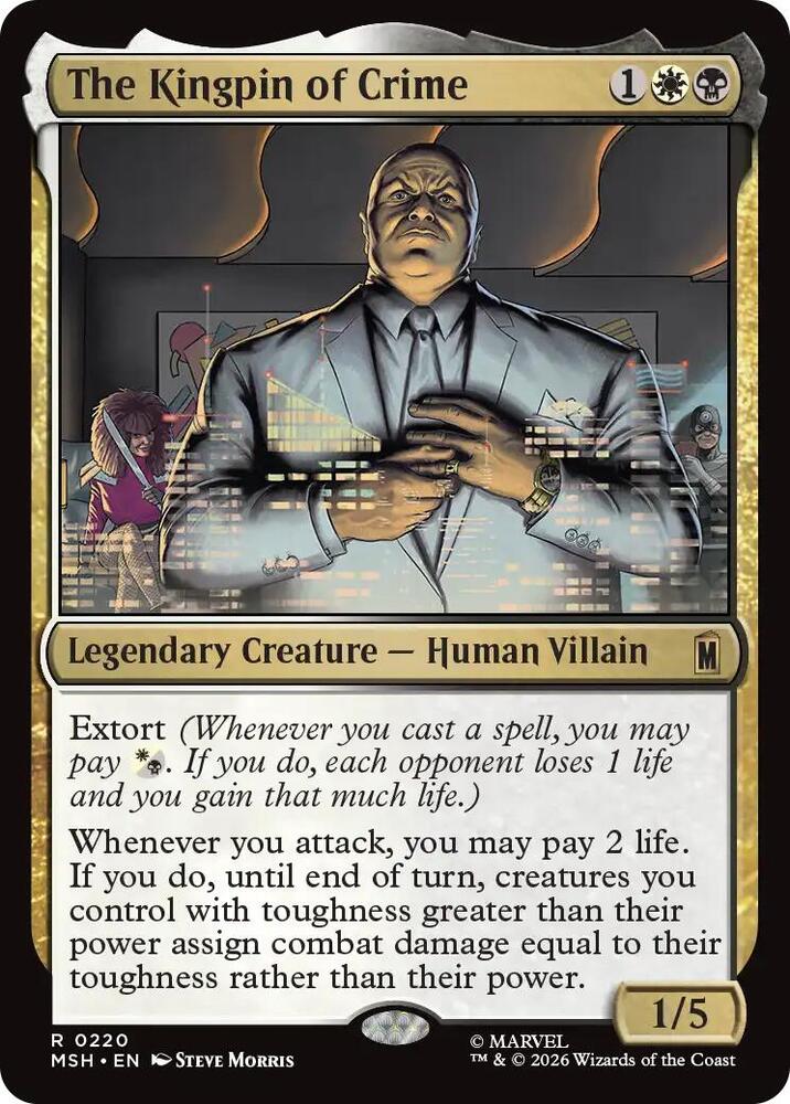 The Kingpin of Crime 220 (Marvel Super Heroes)  - Foil | Good Games Morley