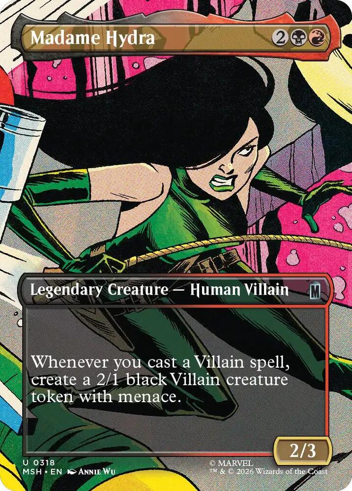 Madame Hydra 318 (Marvel Super Heroes)  - Borderless Foil | Good Games Morley