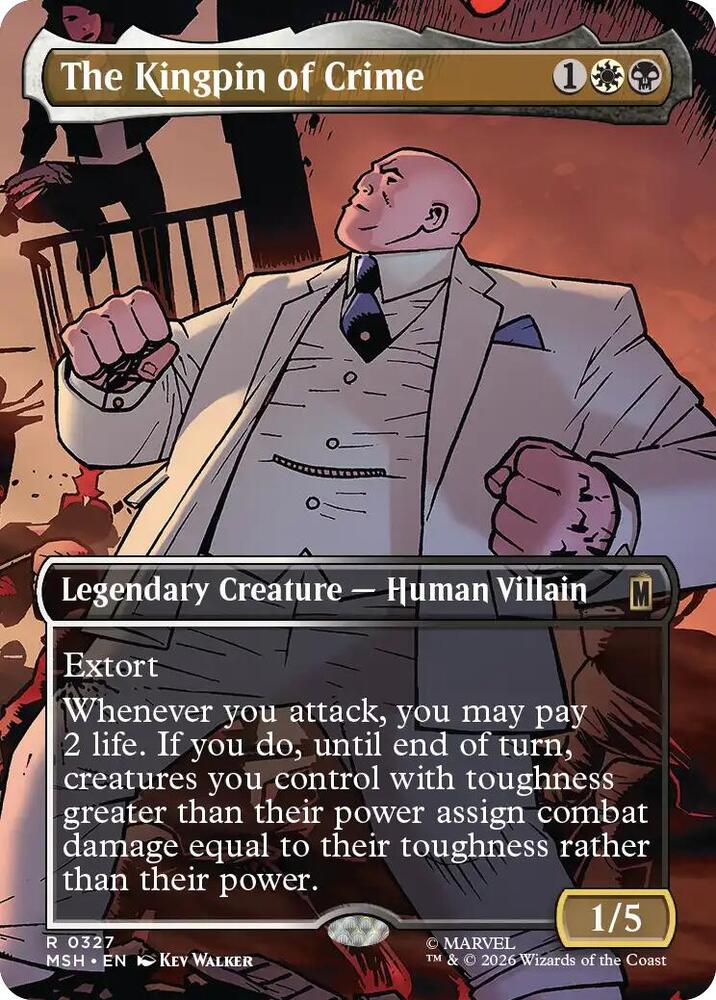 The Kingpin of Crime 327 (Marvel Super Heroes)  - Borderless | Good Games Morley