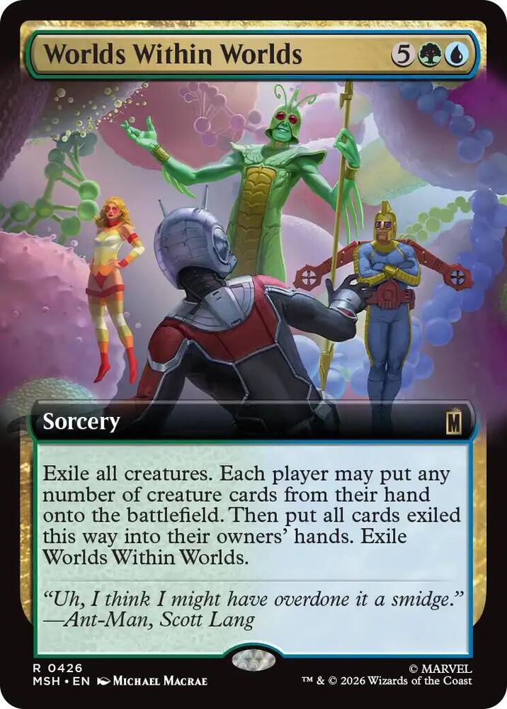 Worlds Within Worlds 426 (Marvel Super Heroes)  - Extended Art Foil | Good Games Morley