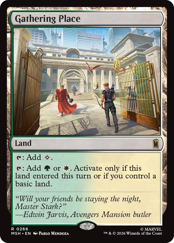 Gathering Place 266 (Marvel Super Heroes)  - Foil | Good Games Morley