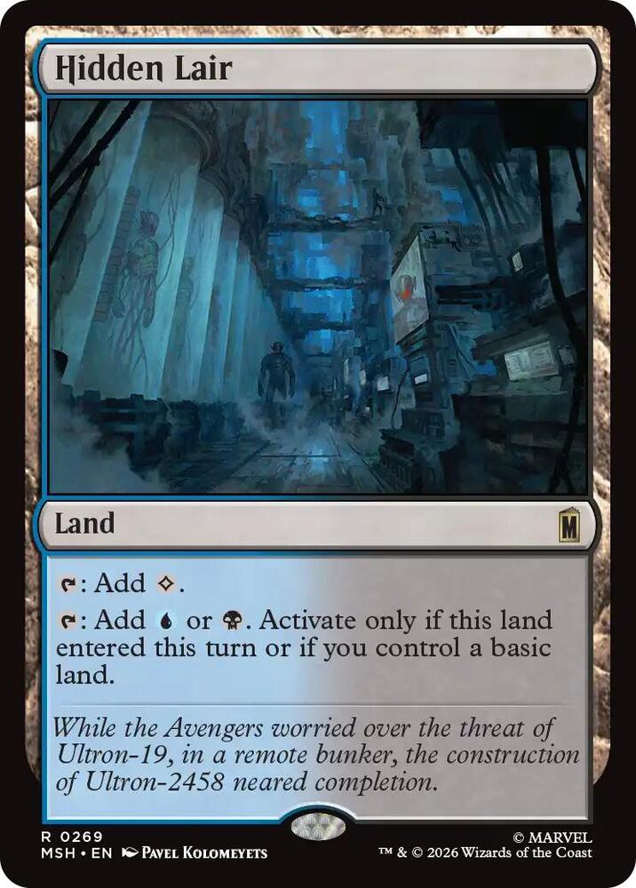 Hidden Lair 269 (Marvel Super Heroes)  - Foil | Good Games Morley