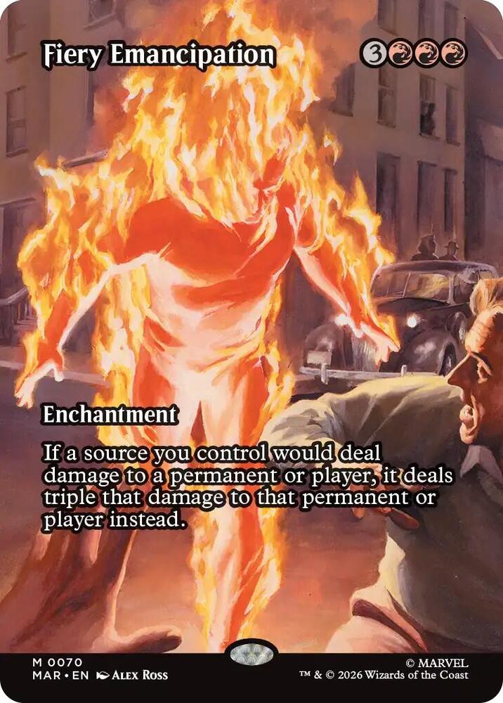 Fiery Emancipation 70 (Marvel Universe Eternal-Legal)  - Borderless | Good Games Morley