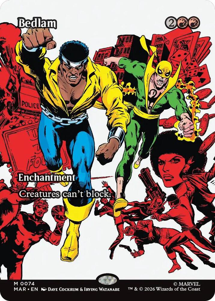 Bedlam 74 (Marvel Universe Eternal-Legal)  - Borderless | Good Games Morley