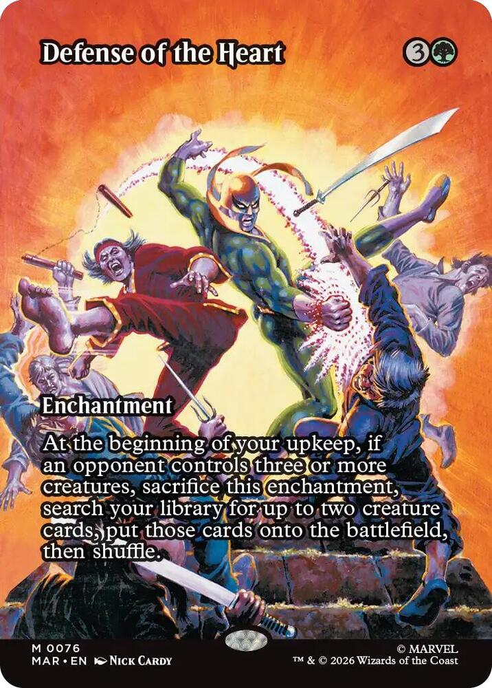 Defense of the Heart 76 (Marvel Universe Eternal-Legal)  - Borderless | Good Games Morley
