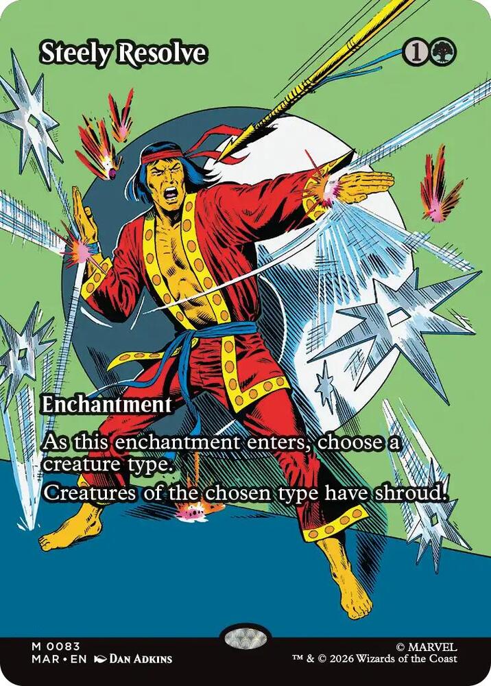Steely Resolve 83 (Marvel Universe Eternal-Legal)  - Borderless | Good Games Morley