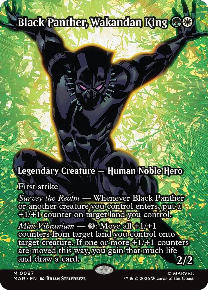 Black Panther, Wakandan King 87 (Marvel Universe Eternal-Legal)  - Borderless | Good Games Morley