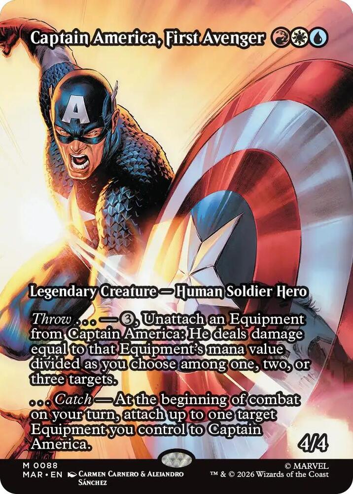 Captain America, First Avenger 88 (Marvel Universe Eternal-Legal)  - Borderless | Good Games Morley
