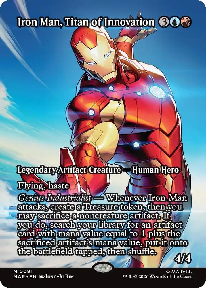 Iron Man, Titan of Innovation 91 (Marvel Universe Eternal-Legal)  - Borderless | Good Games Morley