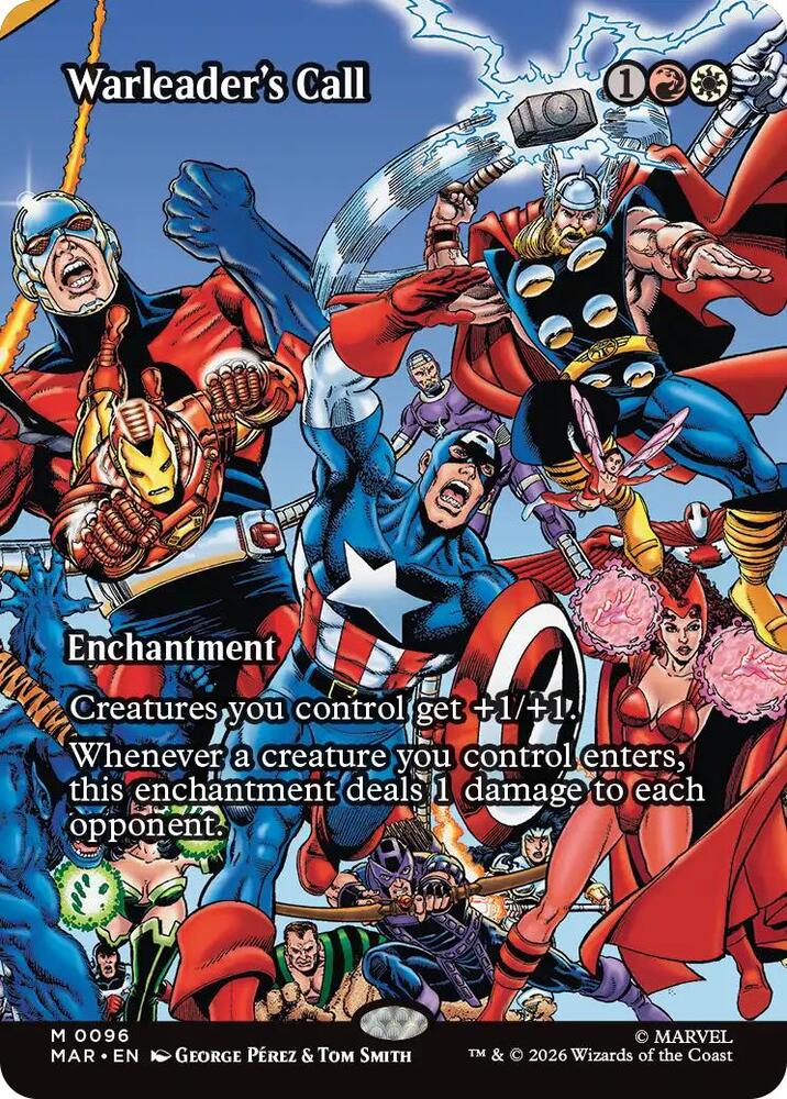 Warleaders Call 96 (Marvel Universe Eternal-Legal)  - Borderless | Good Games Morley
