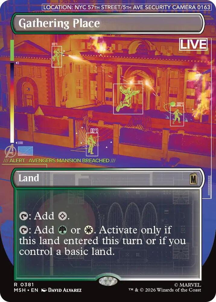 Gathering Place 381 (Marvel Super Heroes)  - Borderless | Good Games Morley