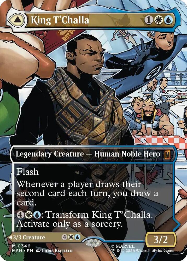 King T'Challa // Black Panther, Hope Enduring 346 (Marvel Super Heroes)  - Borderless | Good Games Morley