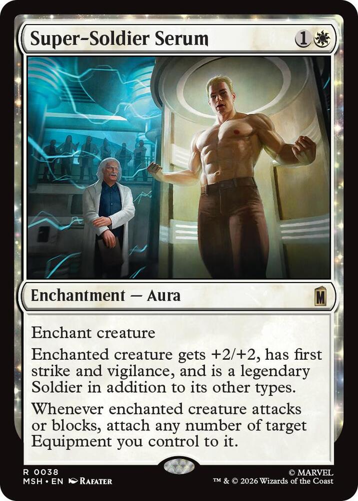 Super-Soldier Serum 38 (Marvel Super Heroes)  - Foil | Good Games Morley