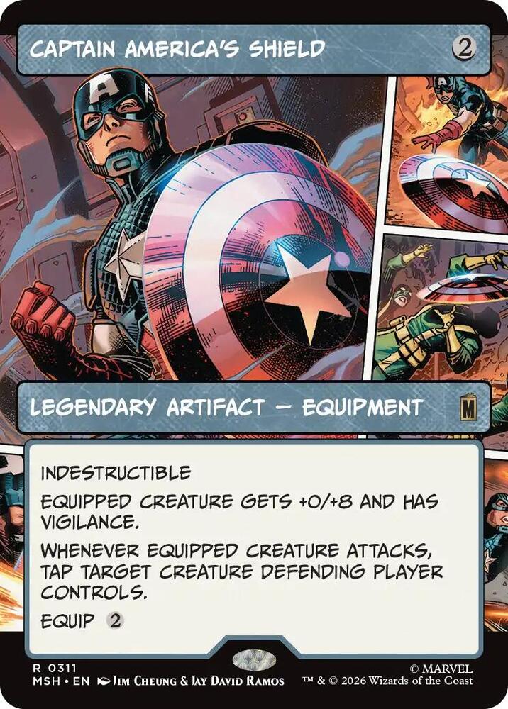 Captain America's Shield 311 (Marvel Super Heroes)  - Showcase | Good Games Morley