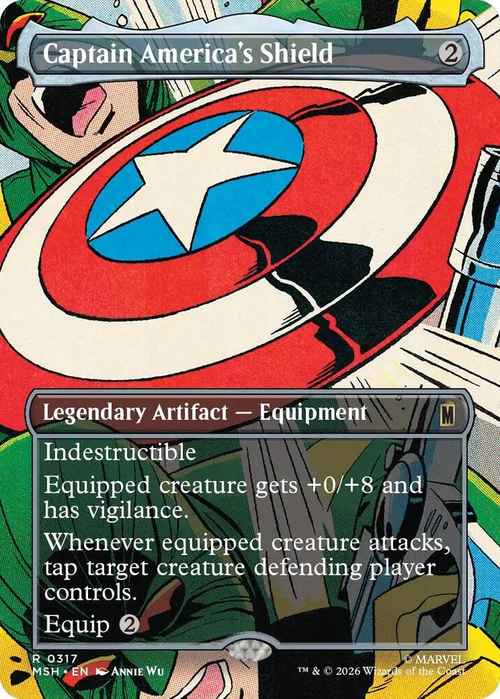 Captain America's Shield 317 (Marvel Super Heroes)  - Borderless | Good Games Morley