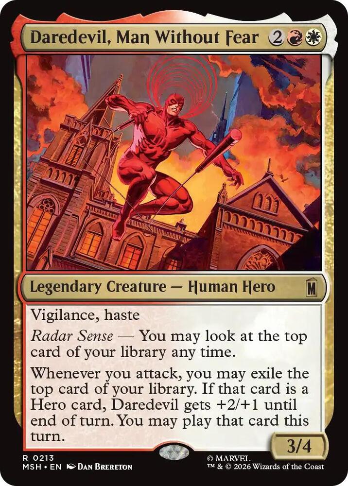 Daredevil, Man Without Fear 213 (Marvel Super Heroes)  - Foil | Good Games Morley