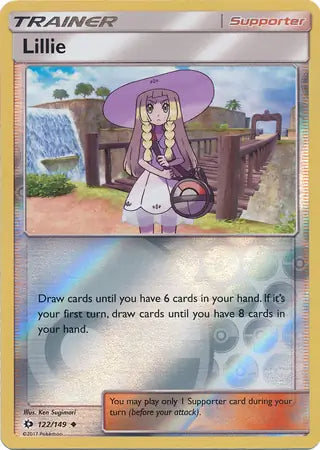 Lillie 122/149 (SM Base Set)  - Reverse Holofoil | Good Games Morley