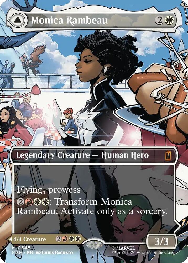 Monica Rambeau // Photon, Living Light 345 (Marvel Super Heroes)  - Borderless | Good Games Morley