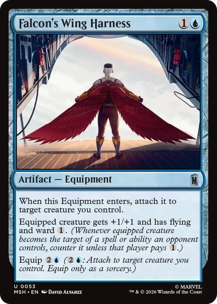 Falcon's Wing Harness 53 (Marvel Super Heroes)  - Foil | Good Games Morley