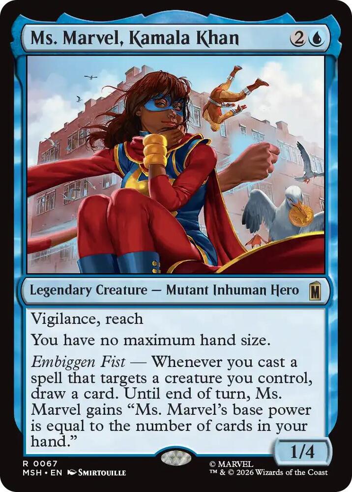 Ms Marvel Kamala Khan 67 (Marvel Super Heroes)  - Foil | Good Games Morley