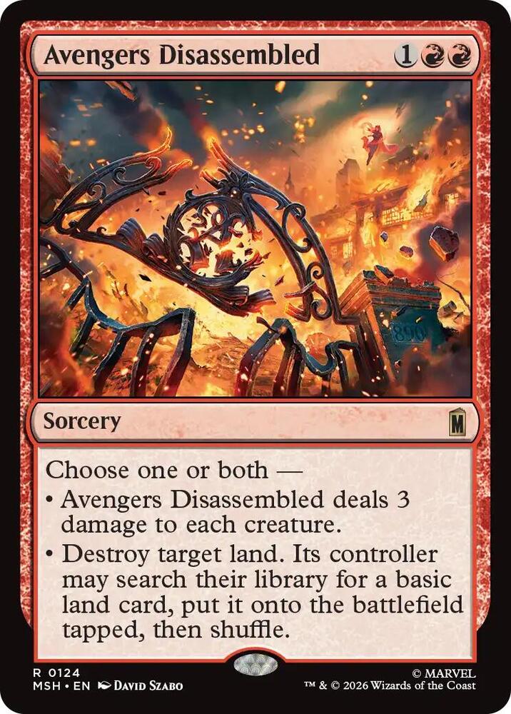 Avengers Disassembled 124 (Marvel Super Heroes)  - Foil | Good Games Morley