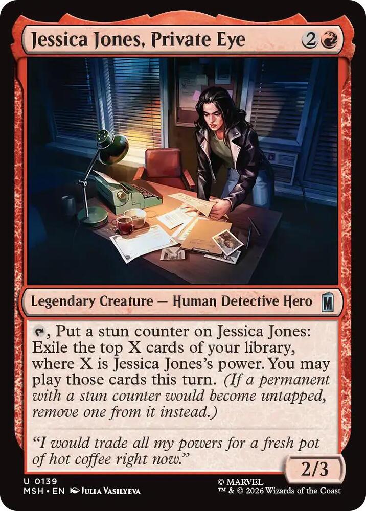 Jessica Jones, Private Eye 139 (Marvel Super Heroes)  | Good Games Morley