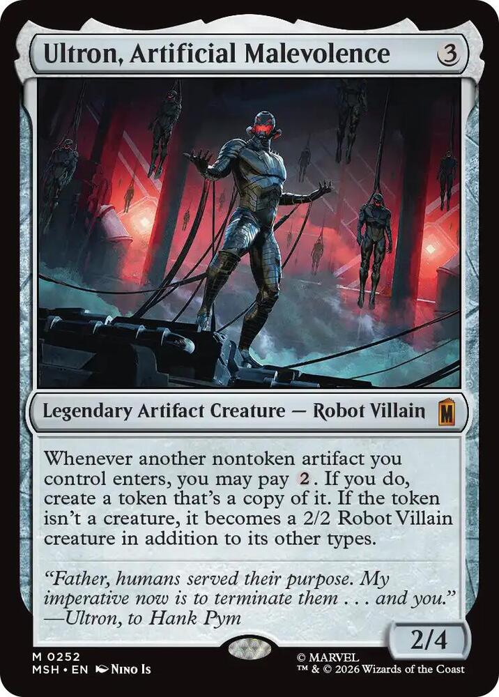 Ultron, Artificial Malevolence 252 (Marvel Super Heroes)  | Good Games Morley