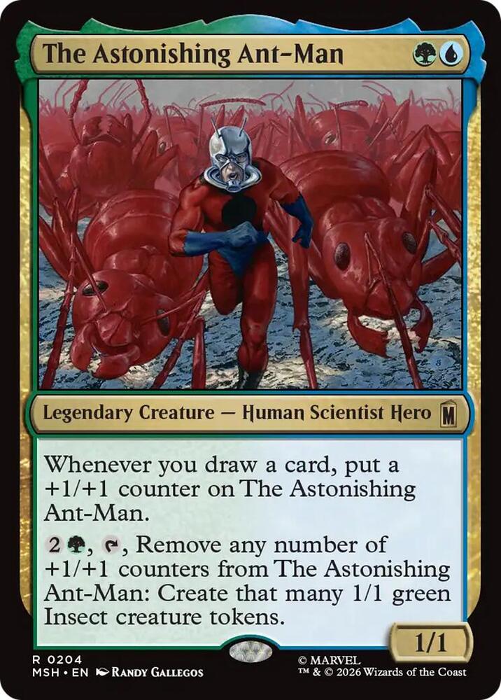 The Astonishing Ant-Man 204 (Marvel Super Heroes)  - Foil | Good Games Morley