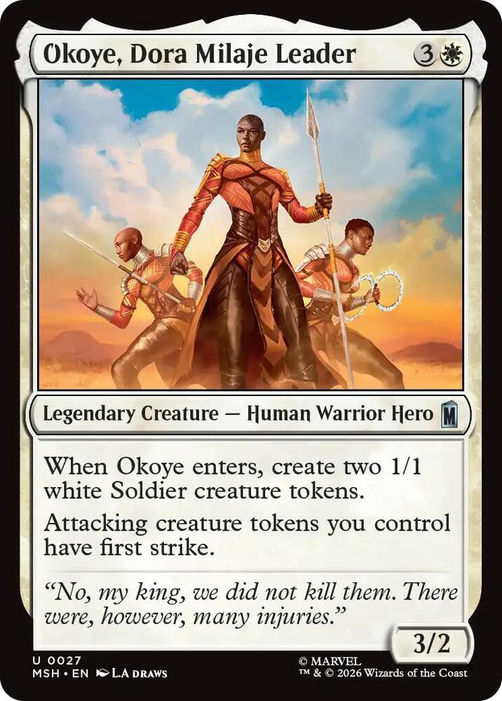 Okoye, Dora Milaje Leader 27 (Marvel Super Heroes)  | Good Games Morley
