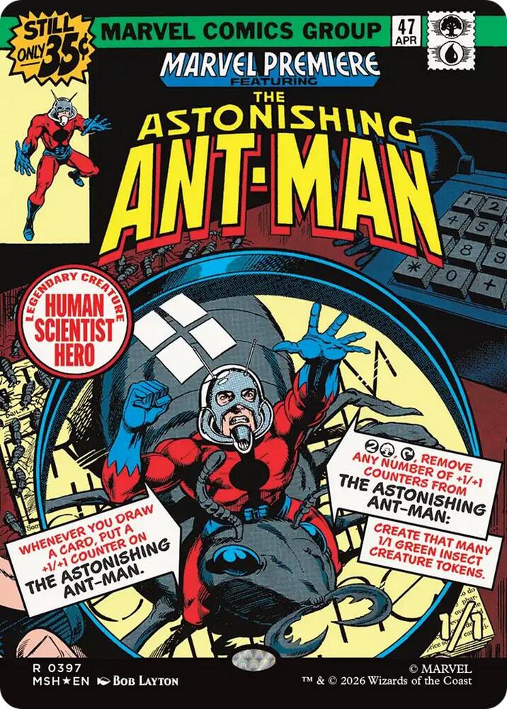 The Astonishing Ant-Man 397 (Marvel Super Heroes)  - Borderless Foil | Good Games Morley
