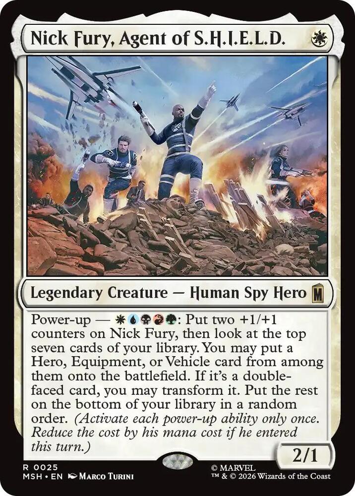 Nick Fury, Agent of S.H.I.E.L.D. 25 (Marvel Super Heroes)  - Foil | Good Games Morley