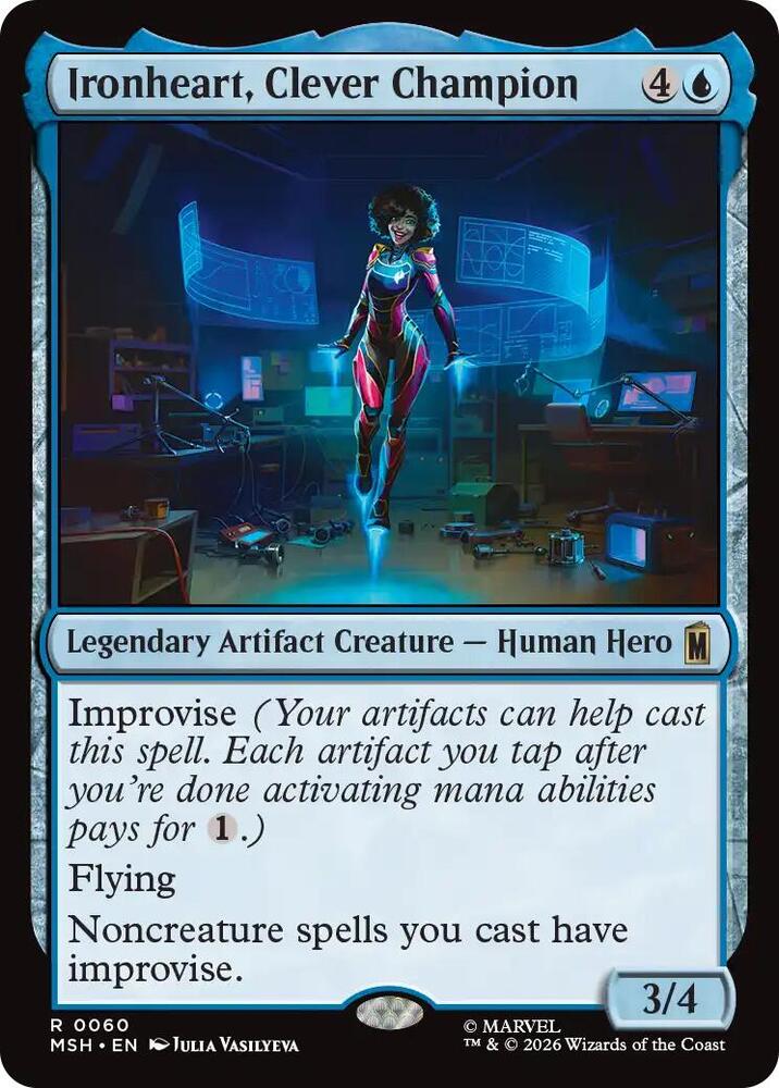 Ironheart, Clever Champion 60 (Marvel Super Heroes)  - Foil | Good Games Morley