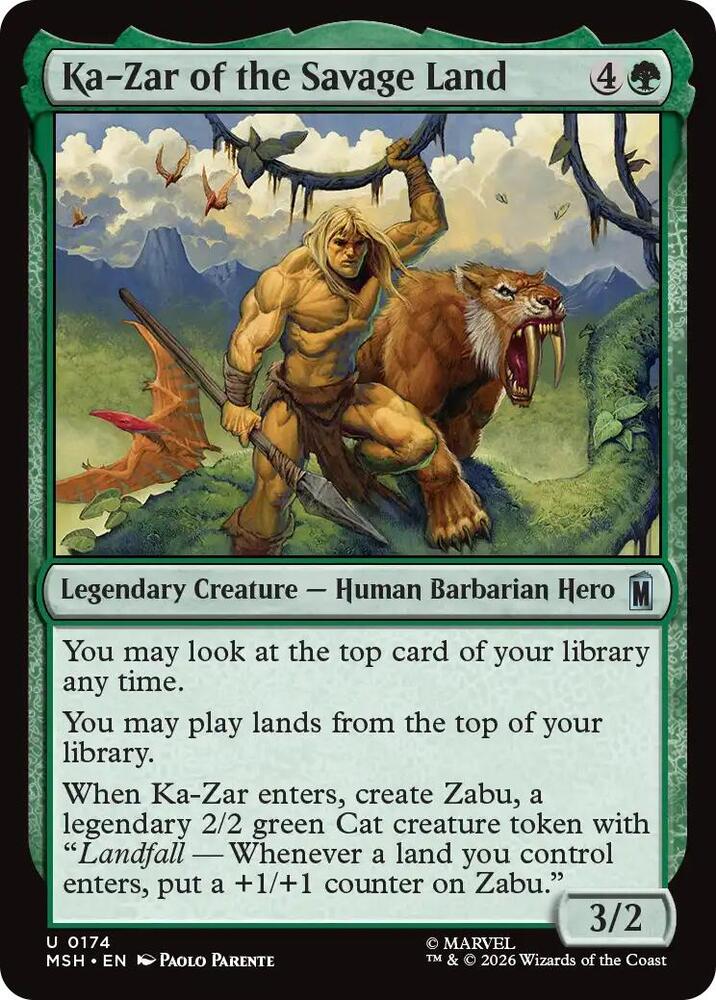 Ka-Zar of the Savage Land 174 (Marvel Super Heroes)  - Foil | Good Games Morley