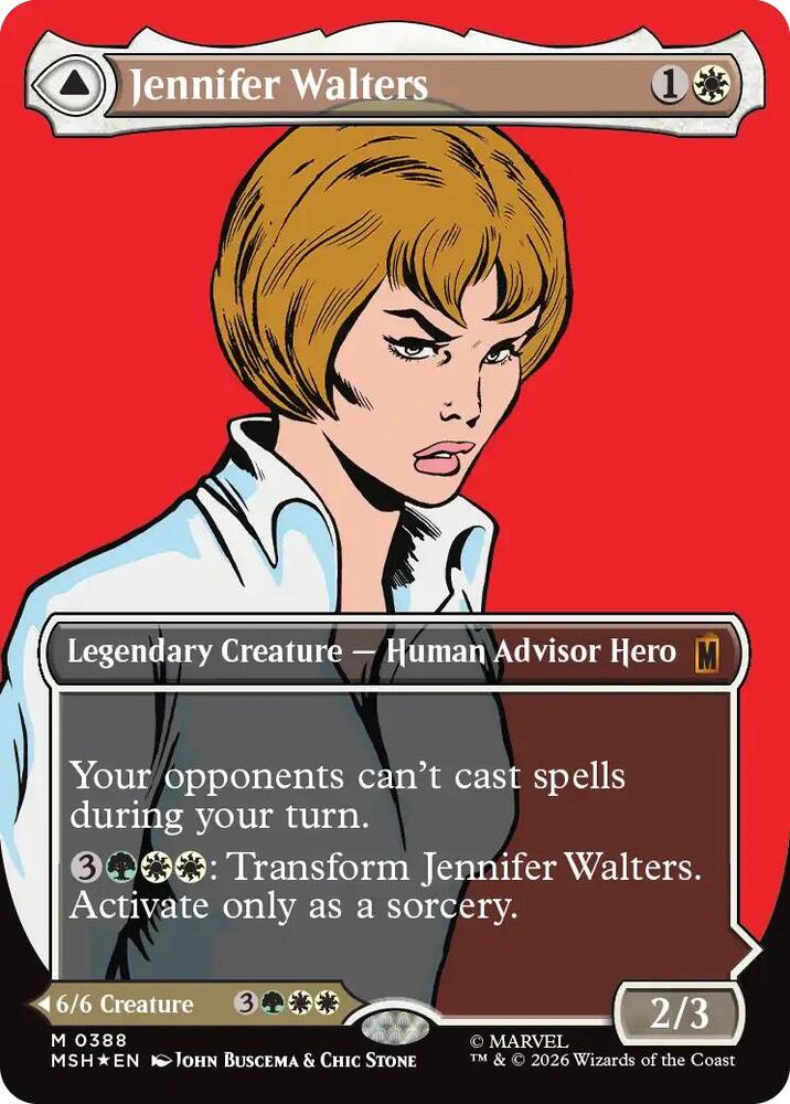 Jennifer Walters // The Sensational She-Hulk 388 (Marvel Super Heroes)  - Borderless Foil | Good Games Morley