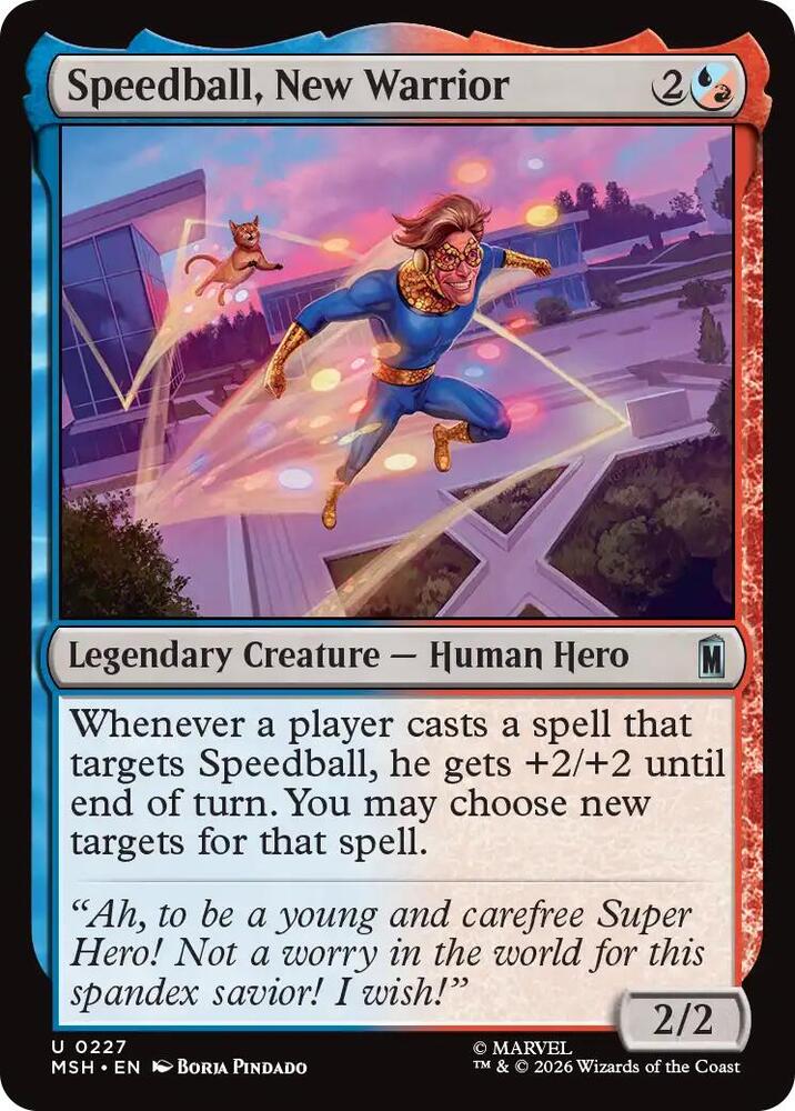 Speedball, New Warrior 227 (Marvel Super Heroes)  | Good Games Morley