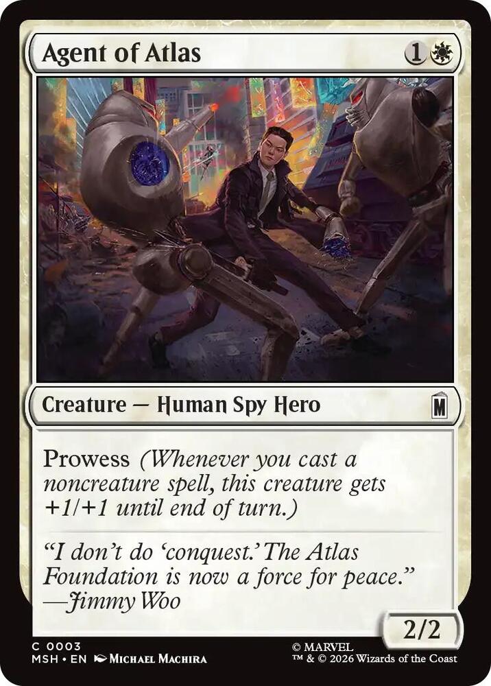 Agent of Atlas 3 (Marvel Super Heroes)  - Foil | Good Games Morley