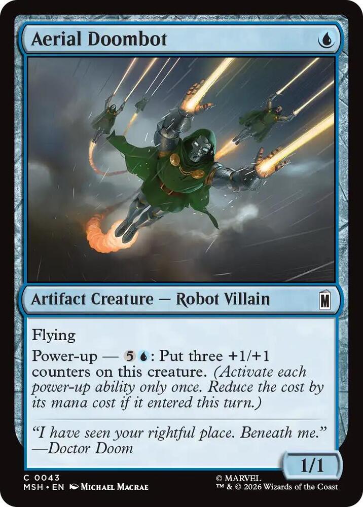 Aerial Doombot 43 (Marvel Super Heroes)  - Foil | Good Games Morley