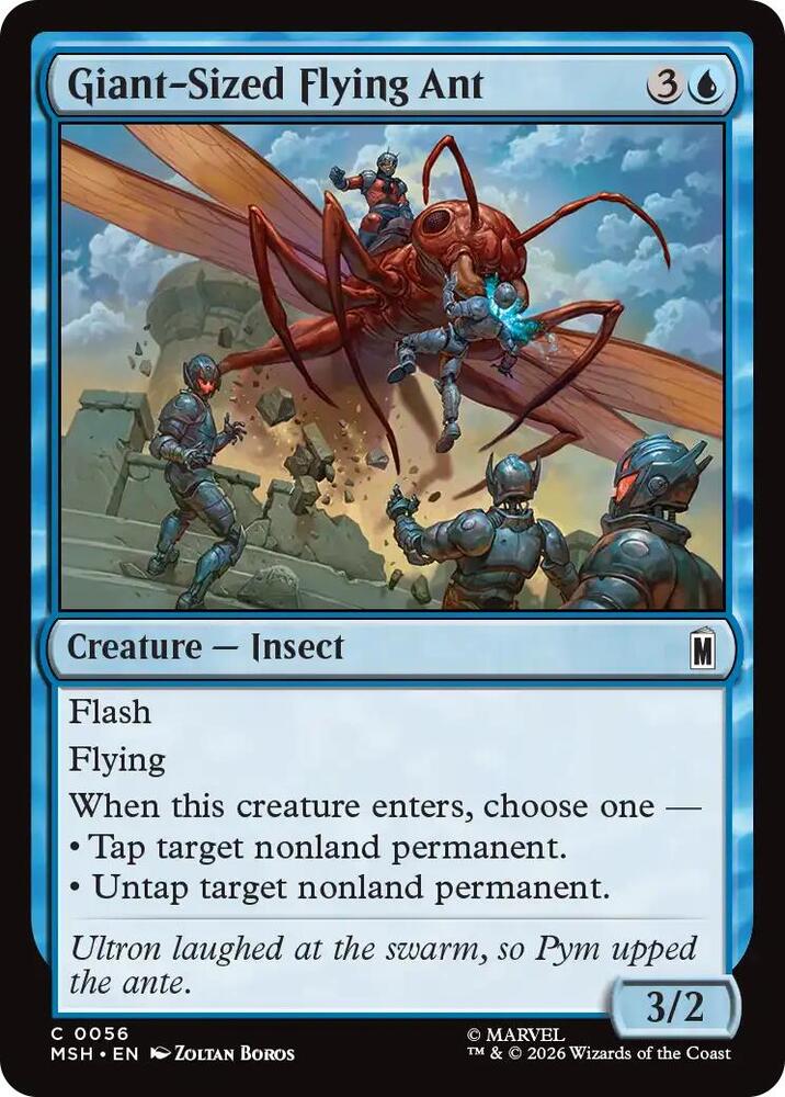 Giant-Sized Flying Ant 56 (Marvel Super Heroes)  | Good Games Morley